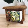 Handmade Two X Drawer Mini Ceramic Jewellery Box Chest, thumbnail 8 of 12