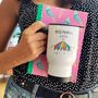 Teachers Shaping The Future Rainbow Travel Mug, thumbnail 1 of 5