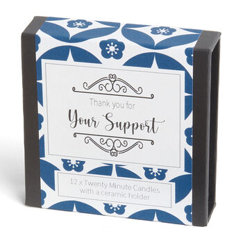 Thank You For 'Your Support' Candle Set, 2 of 7