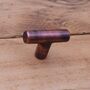 Aged T Knob Copper, thumbnail 1 of 4