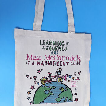 Personalised Learning Is A Journey Teacher Bag, 5 of 12