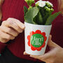 Personalised Baby's First Christmas Plant Pot, thumbnail 1 of 3