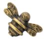 Brass Bee Drawer Cabinet Knob Heritage Finish, thumbnail 1 of 2