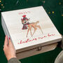 Personalised Woodland Animals Christmas Eve Box, thumbnail 2 of 3