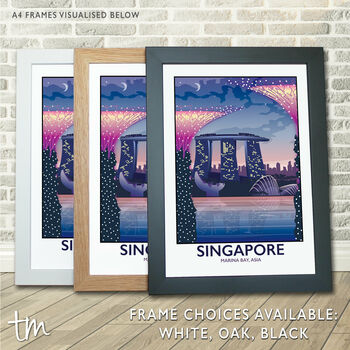 Singapore, Marina Bay Print, 2 of 5