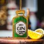 Embroidered Gin Bottle Christmas Decoration, thumbnail 4 of 5
