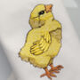 Set Of Two Embroidered Little Chick Napkins, thumbnail 5 of 8