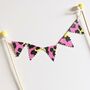 Personalised Cheetah Party Animal Cake Toppers, thumbnail 8 of 10