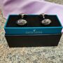 Rugby Ball Engravable Personalised Cufflinks And Box, thumbnail 6 of 6