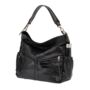 Lennox Black Embossed Leather Handbag, thumbnail 7 of 10