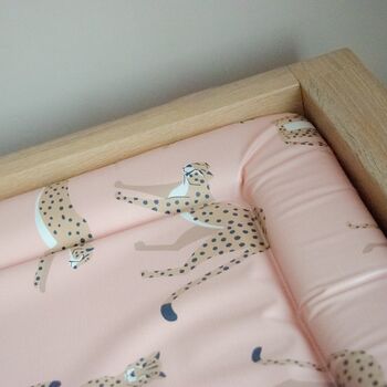 Cheetah Deluxe Baby Changing Mat, 3 of 3