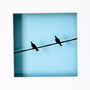 Birds On A Wire Papercut Artwork, thumbnail 3 of 6