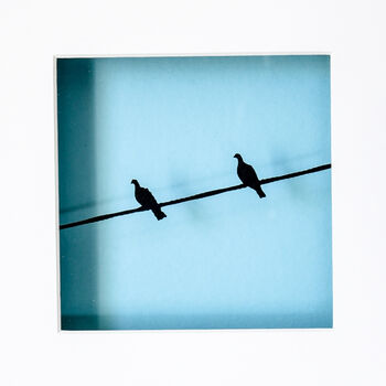 Birds On A Wire Papercut Artwork, 3 of 6