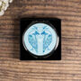 Lovebirds Compact Mirror And Lens Cloth Set Aqua Turquoise, thumbnail 2 of 12