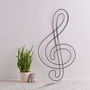 Wire Treble Clef, thumbnail 2 of 4