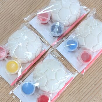 Diy Mini Painting Kit Football Shape, 2 of 2