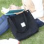 Back To School, Corduroy Shopping And Working Tote Bag, thumbnail 7 of 9