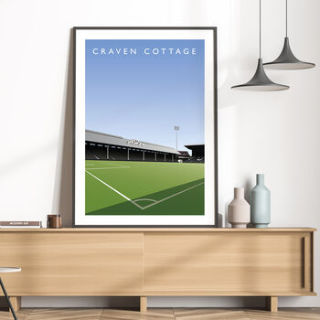 Fulham Fc Craven Cottage J. Haynes Stand Poster, 3 of 8