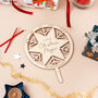 Personalised Christmas Magic Snowflake Tree Topper, thumbnail 3 of 8