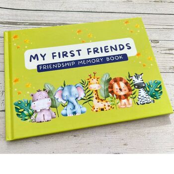 My First Friends Safari Animals Friendship Memory Book, 2 of 11