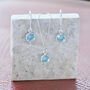 Swarovski Crystal Birthstone Jewellery Set, thumbnail 3 of 8