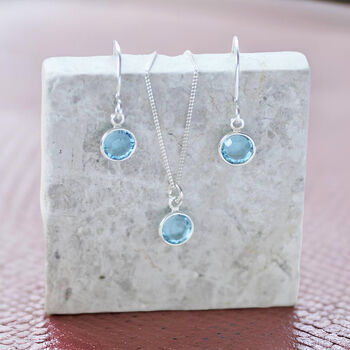 Swarovski Crystal Birthstone Jewellery Set, 3 of 8