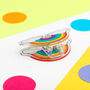 Colourful Rainbow Paper Clip, thumbnail 3 of 5