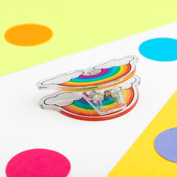 Colourful Rainbow Paper Clip, 3 of 5