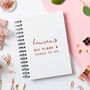 Personalised 'Big Plans' Diary And Planner, thumbnail 1 of 11