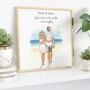 Personalised Couples Print, Gift For Him, Gift For Her, thumbnail 1 of 9