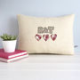 Personalised Couples Initials Cushion Gift, thumbnail 6 of 12