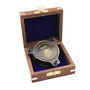 Personalised Three Inch Gunmetal Sundial Compass Graduation Gift, thumbnail 5 of 12