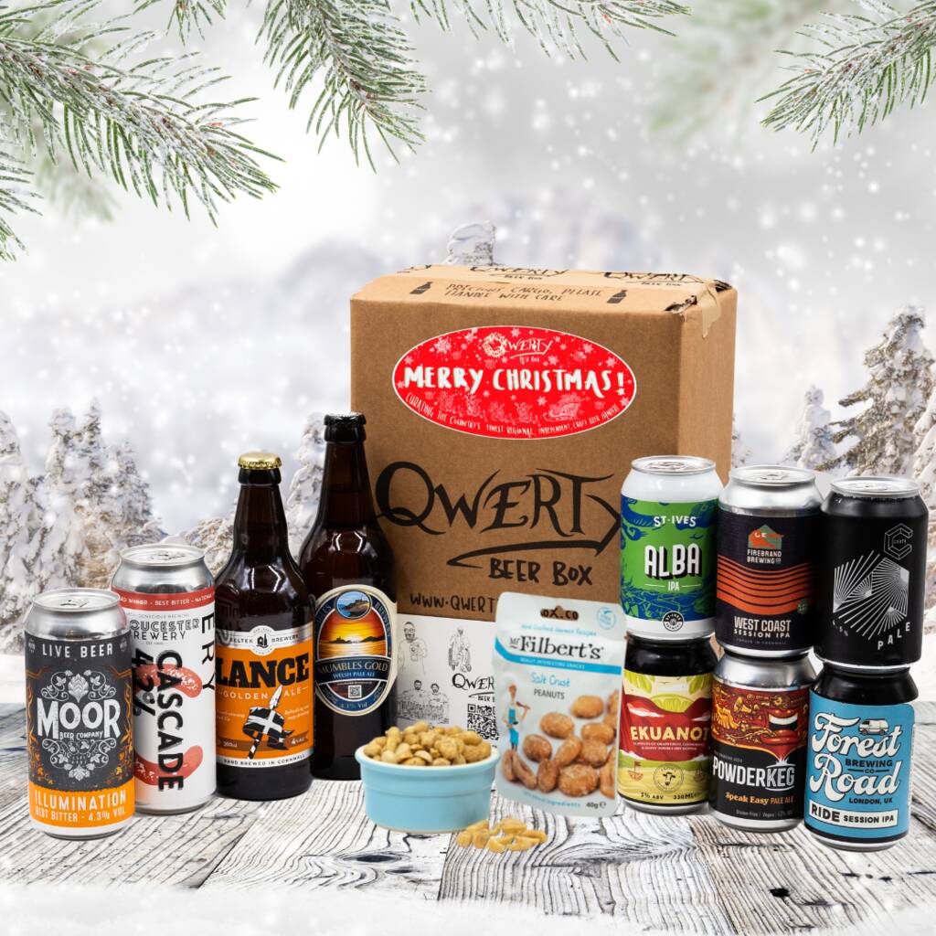 Premium Ipa / Pale Ale Craft Beer Hamper By QWERTY Beer Box