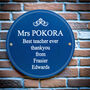 Personalised Classic Style Heritage Plaque Gift Sign, thumbnail 5 of 5