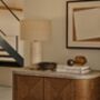 Stone Table Lamp, Cream, thumbnail 3 of 5