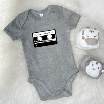 Mixtape Personalised Babygrow, 5 of 6