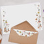 A4 Landscape Letter Writing Paper With Fairy And Floral Design, thumbnail 4 of 4