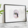 Personalised His And Hers Wedding Vows Photo Print, thumbnail 2 of 7