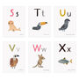 Personalised Animal Alphabet Flash Cards, thumbnail 6 of 9