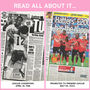 Luton Personalised Football Gift Newspaper Book, thumbnail 10 of 12
