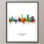 Portsmouth Skyline Portrait Print And Box Canvas, thumbnail 3 of 5