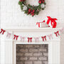 Red And Pink 3D Bow Garland, thumbnail 2 of 5