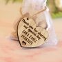 Wedding Favour – Thank You For Sharing Our Day Gift Tag, thumbnail 2 of 3