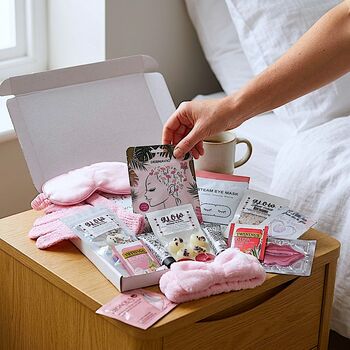 Glow Pink Self Love Birthday Spa Care Package For Her, 3 of 12