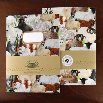 Flock Of Sheep Print A5 Notebook, 2 of 9