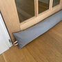 Light Grey Waterproof Draught Stopper With Filling, thumbnail 2 of 4