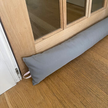 Light Grey Waterproof Draught Stopper With Filling, 2 of 4