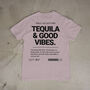 Only Accepting Tequila And Good Vibes, Oversized Unisex Graphic T Shirt, thumbnail 6 of 9