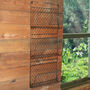 Black Wire Wall Mounted Garden Storage Rack, thumbnail 2 of 7