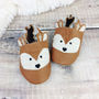 Personalised Metallic Deer Fawn Baby Shoes, thumbnail 3 of 10